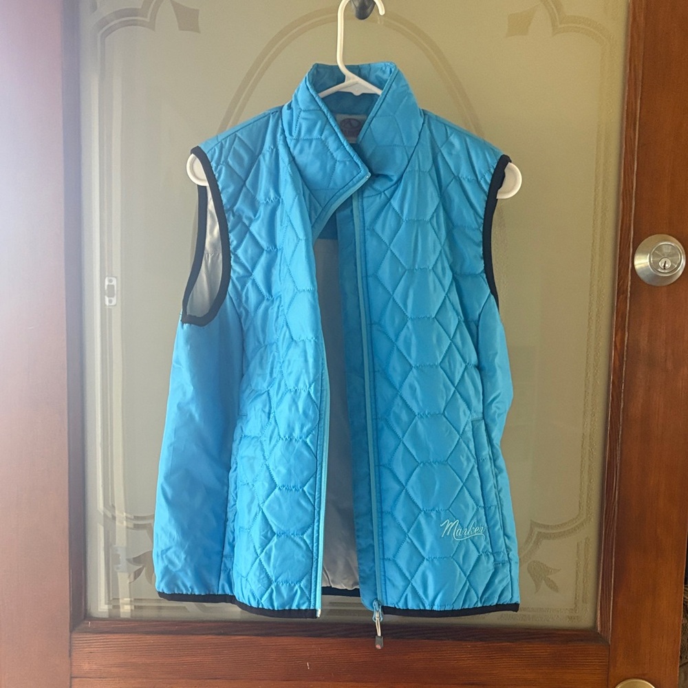 Marker Blue Quilted Vest
